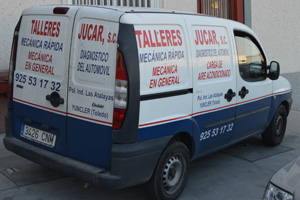 Furgoneta Talleres Júcar de Yuncler